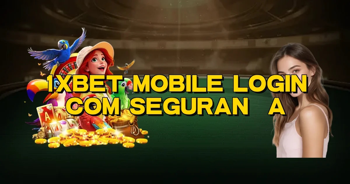 1Xbet Mobile Login Com Segurança Oficial