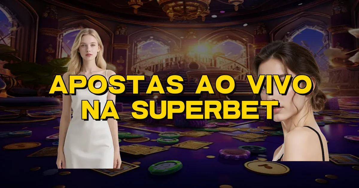 Apostas Ao Vivo Na Superbet Oficial