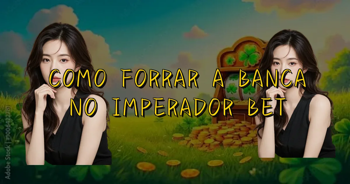 Como Forrar A Banca No Imperador Bet Oficial