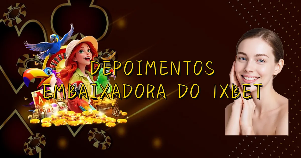 Depoimentos Embaixadora Do 1Xbet Oficial