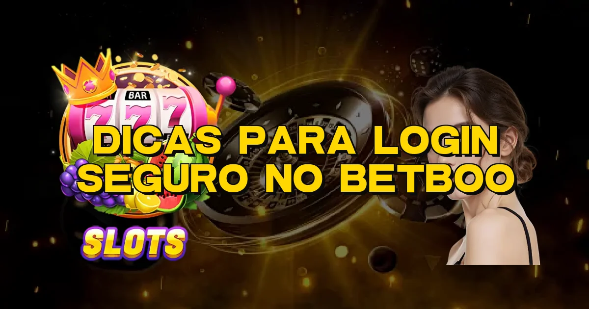 Dicas Para Login Seguro No Betboo Oficial