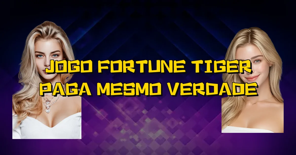 Jogo Fortune Tiger Paga Mesmo Verdade Oficial